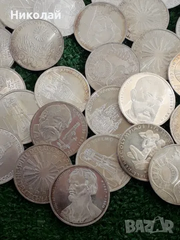 41 броя сребърни, юбилейни монети по 10 дойче марки 1972-1996г. ФРГ по избор, снимка 3 - Нумизматика и бонистика - 49775589