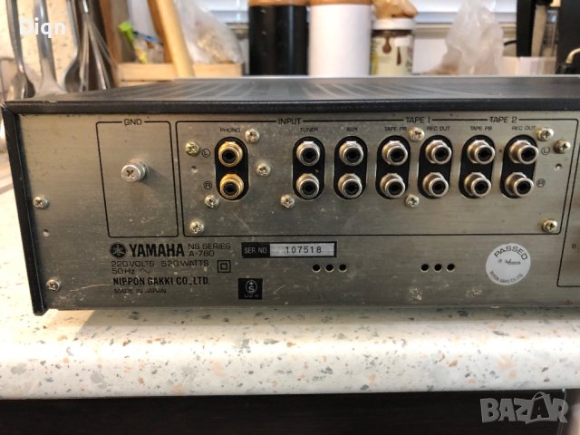 Yamaha A-760, снимка 13 - Ресийвъри, усилватели, смесителни пултове - 41399605