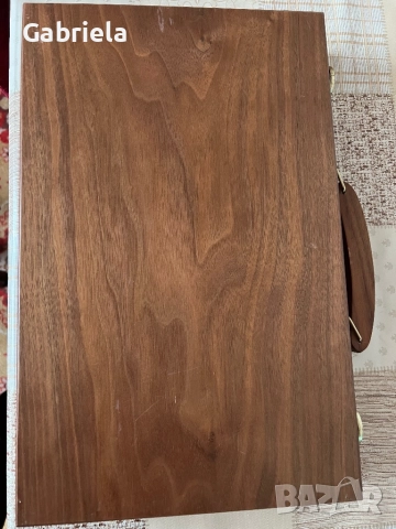 Луксозен, дървен комплект за табла, снимка 4 - Шах и табла - 52812912