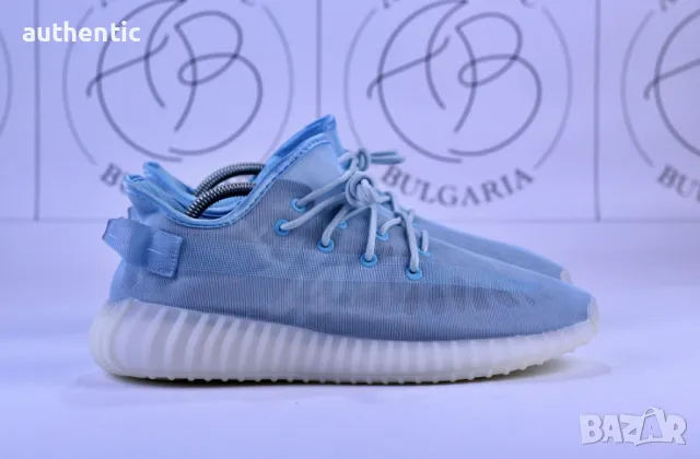 Adidas Yeezy Boost 350 Light Mono Ice Мъжки Дамски Маратонки, снимка 7 - Маратонки - 47414008