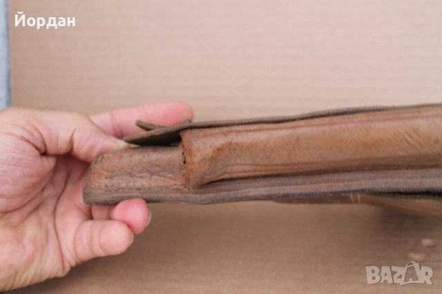 Кожен кобур за ''Luger P-08''(люгер), снимка 5 - Антикварни и старинни предмети - 51811282