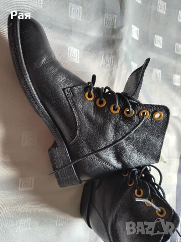 Дамски / Детски боти 100 % кожа Hommerson, снимка 2 - Дамски боти - 51837377