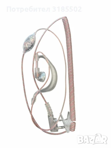 Професионален хендсфри с прозрачна акустична тръба за радиостанции, снимка 3 - Слушалки, hands-free - 50929682