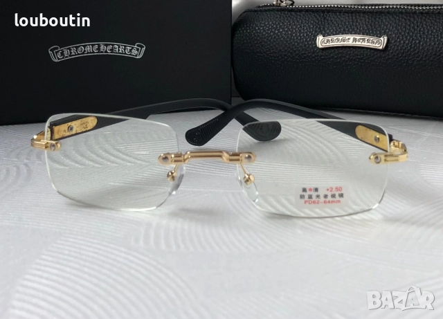Chrome Hearts очила за четене диоптър +1 +1,5 +2 +2,5 +3 +3,5 +4, снимка 12 - Слънчеви и диоптрични очила - 52515869