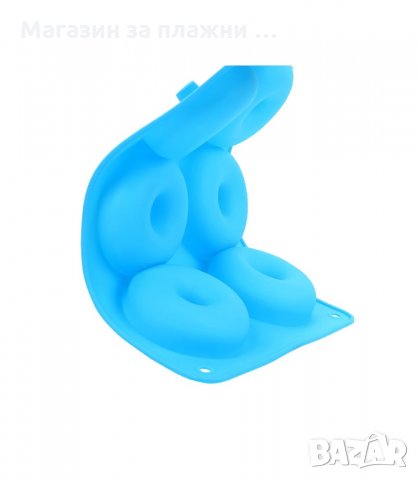 СИЛИКОНОВАТА ФОРМА С 6 ГНЕЗДА ЗА ПОНИЧКИ, ПОДХОДЯЩА ЗА ПЕЧЕНЕ И ЗАМРАЗЯВАНЕ - код 2889, снимка 4 - Форми - 34148297