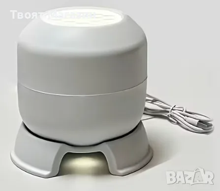  Детски LED проектор / Нощна лампа – Футболни топки и звезди 