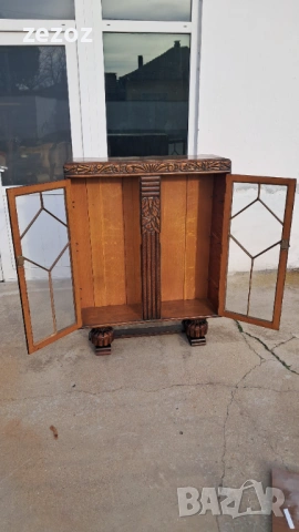 Витрина ретро масив "Ar Deco", снимка 7 - Секции и витрини - 53683705