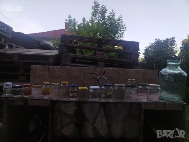 Буркани най-различни размери. Голямо количество!  Винтови, тип омния.