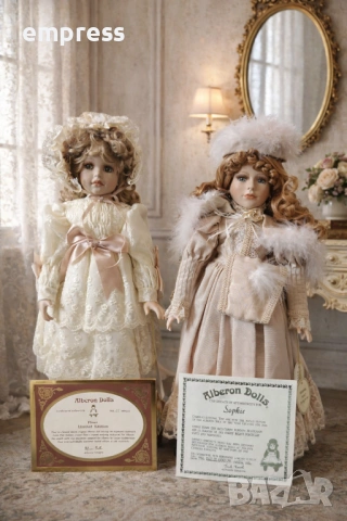 Сет порцеланови кукли Alberon collection , снимка 2 - Колекции - 53534967