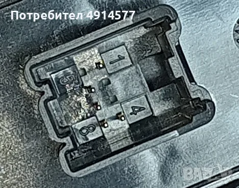 Бутон Ел. Стъкло Задно Дясно Opel Insignia A (2008 - 2017) 13301889, снимка 3 - Части - 55771519
