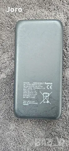 power bank преносима батерия hama 20000/max 74wh, снимка 4 - Външни батерии - 49704997