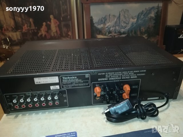 TECHNICS SU-V505 AMPLIFIER MADE IN JAPAN-LNV ВНОС SWISS 2806231041, снимка 10 - Ресийвъри, усилватели, смесителни пултове - 41379694