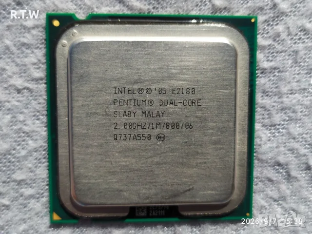 2-ядрен процесор Intel Pentium E2180, 2.00GHz