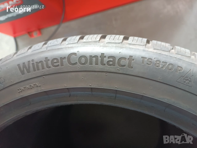 4бр. зимни гуми 235/45/20 Continental, снимка 6 - Гуми и джанти - 53664021