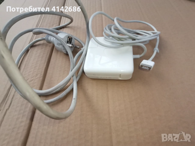 Оригинален Apple MagSafe Power Adapter 60W, снимка 8 - Кабели и адаптери - 53634295