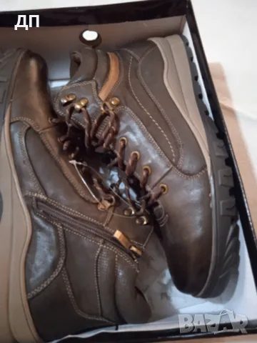Боти Естествена кожа, снимка 3 - Мъжки боти - 48220310
