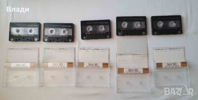 Аудио касети TDK SA-X90, TDK SA-X60, TDK SA-X100, снимка 2 - Аудио касети - 41767732