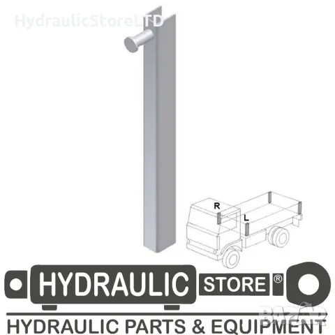 Ъглов профил на страничен капак за каросерия 35144300 / 35144301, снимка 1