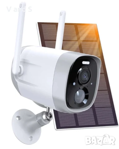 4MP външна камера за наблюдение с цветно нощно виждане, двупосочно аудио, IP65, облачна/SD карт