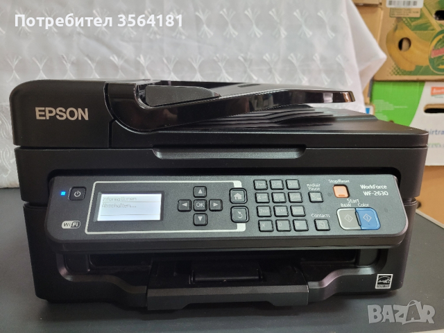 принтер EPSON c471f, снимка 1 - Принтери, копири, скенери - 44535962