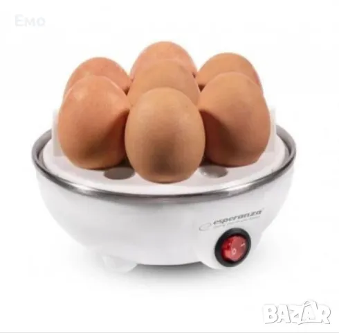Яйцеварка, 7 Яйца, 350W, Бяла. Гаранция 2 Години., снимка 4 - Други - 48058760