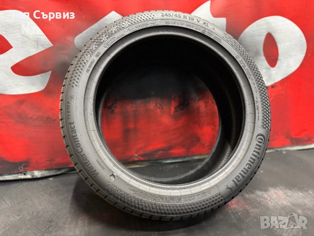 245 45 19, Зимна гума, Continental WinterContactTS870, 1 брой, снимка 5 - Гуми и джанти - 53749245