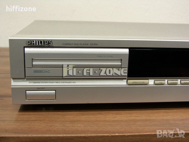 ПРОДАВАМ CD PLAYER   Philips cd614 /1 , снимка 4 - Ресийвъри, усилватели, смесителни пултове - 42399824