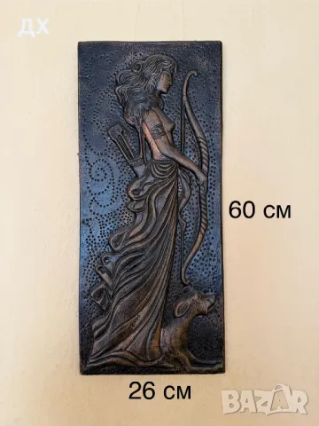 2 бр. Старинни релефни картина за стена., снимка 2 - Картини - 50401067