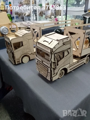 Подаръчен камион с възможност за персонализация , снимка 10 - Аксесоари и консумативи - 50453597