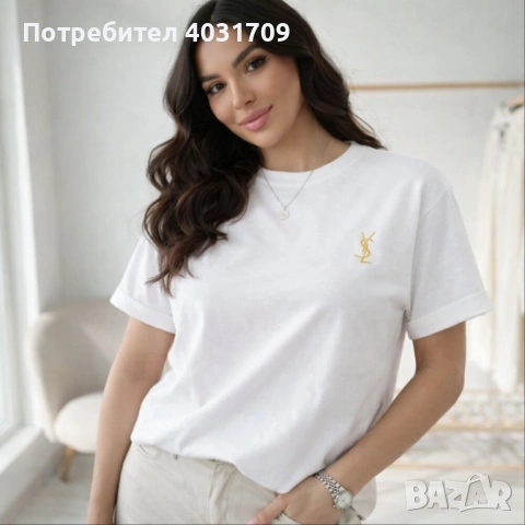 Тениска YSL , снимка 4 - Тениски - 53585956