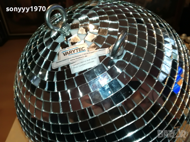 *Голяма профи диско топка-30см-за ДИСКОТЕКА/БАР, снимка 5 - Ресийвъри, усилватели, смесителни пултове - 15575877