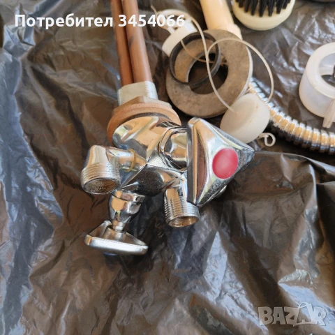 Нова душ батерията за мивка. 