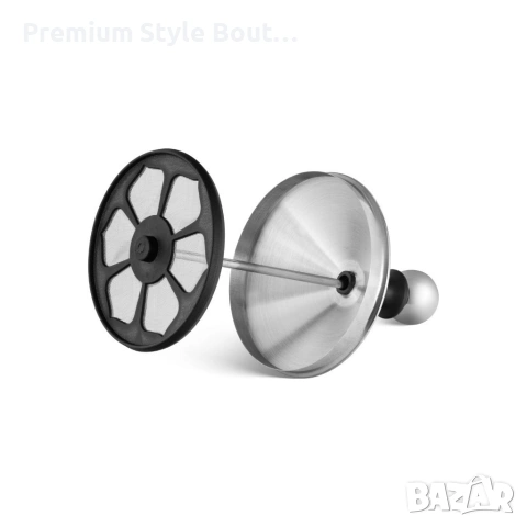 Ръчен уред за разпенване на мляко Edenberg, неръждаема стомана, мерителна скала, 400мл / 800мл, снимка 8 - Други - 53626799