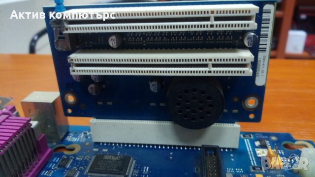 Дънна платка Fujitsu Siemens D1531-C23 GS 2 + CPU+ Охладител Socket 478, снимка 2 - Дънни платки - 35788889