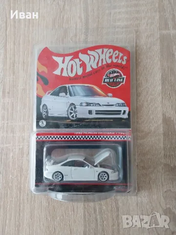 honda integra type R red line hot wheels , снимка 1 - Коли, камиони, мотори, писти - 49093876