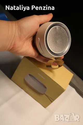 Преносима тонколона Samsung Scoop, Bluetooth, Кафява, снимка 2 - Тонколони - 48031855