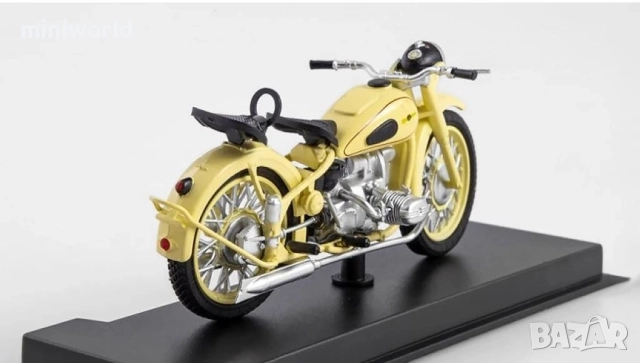 М-62 Урал мотор - мащаб 1:43 на Наши мотоцикли моделът е нов в блистер, снимка 2 - Колекции - 52574939