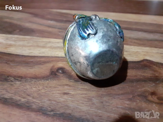 Старо посребрено яйце, снимка 4 - Антикварни и старинни предмети - 53287221