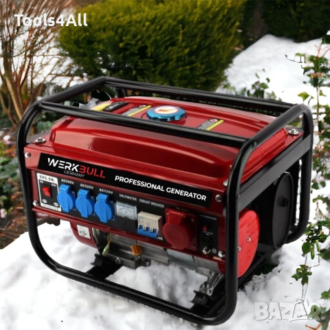 Генератор за ток WERKBULL 4.5 kW, Агрегат