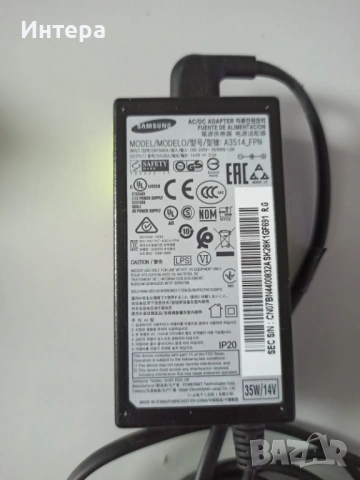 Оригинален адаптер A6619_FSM, BN44-00837A за SAMSUNG 19V/3.47A