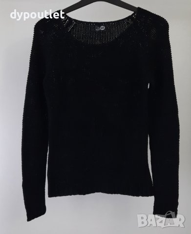 Дамска памучна блуза дълъг ръкав Cheap Manday, размер - S, цвят - черен., снимка 2 - Блузи с дълъг ръкав и пуловери - 39498732