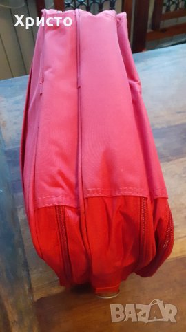 сак чанта червена с презрамка, стабилна и надеждна, снимка 6 - Сакове - 33782666