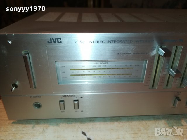 JVC-STEREO AMPLI-MADE IN JAPAN 1002220928, снимка 7 - Ресийвъри, усилватели, смесителни пултове - 35737276