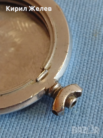 Каса за джобен часовник красово орнаментиран стар рядък за КОЛЕКЦИЯ ЧАСТИ 35466, снимка 3 - Антикварни и старинни предмети - 44837107