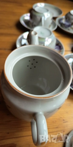 Винтидж порцеланов сервиз "Дружковка" (СССР, 1970-те) - безупречно състояние, снимка 8 - Сервизи - 53393336