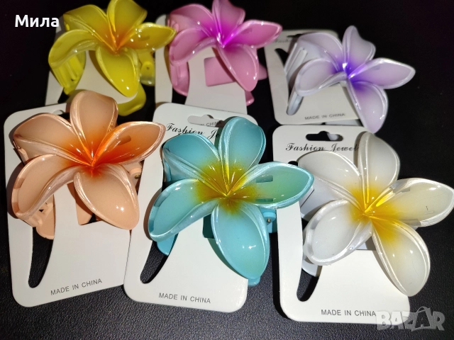 Щипка за коса 8 см