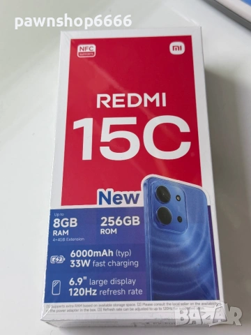 НОВ ! Xiaomi Redmi 15C 256GB 4GB RAM Dual, снимка 4 - Xiaomi - 53826214