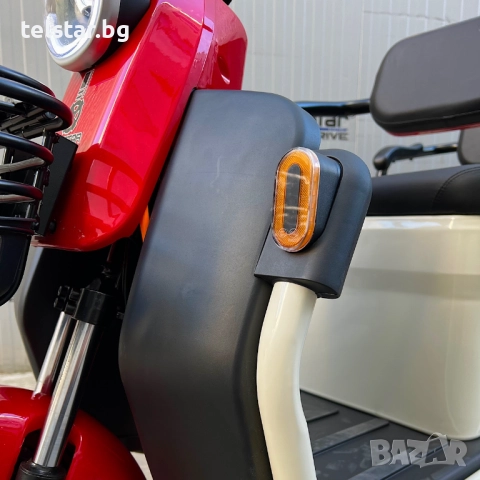 Оригинална карго триместна електрическа триколка 005.4 карго 2000W 23Ah NEW, карго багажно отделение, снимка 5 - Мотоциклети и мототехника - 52411873