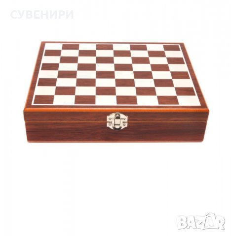 Стилен подаръчен комплект за мъж в дървена кутия , снимка 5 - Подаръци за мъже - 39725347