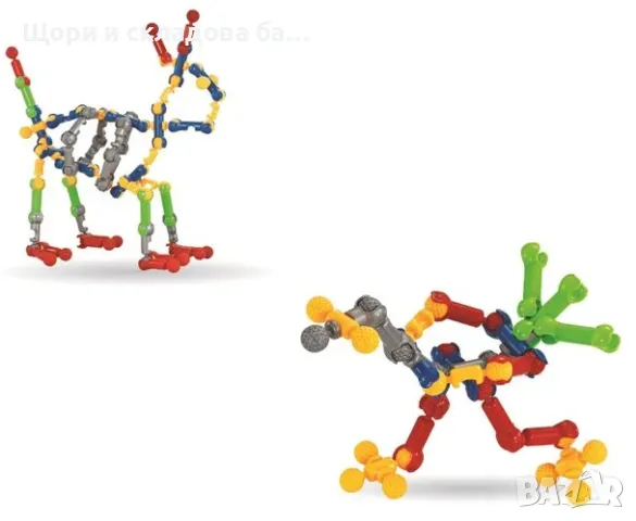 Конструктор иновативен , 75 части, снимка 2 - Конструктори - 47643445